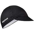 GripGrab Lightweight Summer Cycling Cap UV-Protection Under-Helmet Visor Mesh Hat Thin Breathable SPF Bicycle Headwear Black