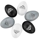 EastRock Egg Shakers Set 6 PCS Hand Percussion Shakers Musical Maracas Percussion Instruments