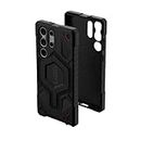 Urban Armor Gear UAG Galaxy S23 Ultra Case, Monarch Pro Rugged Heavy Duty Protective Case/Cover Designed for Galaxy S23 Ultra 5G (6.8-inch) 2023, Magnetic Charging Compatible - Kevlar, TPU - Black