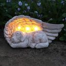 Dog Memorial Gifts - Forever My Guardian Angel Garden Solar Light - Pet Memorial