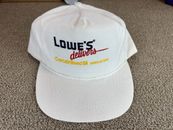 Lowes Home Improvement Warehouse Store Hat Snapback Cap Certainteed VTG