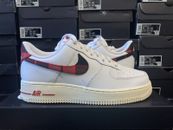 Air Force 1 White Plaid *TRIED ON* 100% Authentic LIQUIDATION SALE BEST PRICE!!!