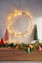Anthropologie Stargazer Color Constellation Wreath LED Glowing Beaded 16" NEW