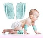 Sakar Sales Baby Anti Slip Knee Pads for Crawling, Unisex Clothing Accessories Toddler Leg Warmer Safety Protective Cover Toddlers Learn to Socks Children Short Knee-Pads (1 pic).