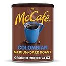 McCafé Colombian, Medium-Dark Roast Ground Coffee, 24 oz Canister
