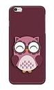 PRINTFIDAA Thinking Owl Printed Designer Hard Back Case for Apple iPhone 6 (4.7") / iPhone 6S (4.7") Back Cover -(S) CHA1003