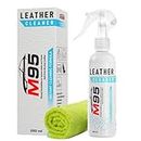 M95 Leather Cleaner For Sofa,Car Seats,Jacket,Car Interior,Bags,Wallet,Belt&Shoes Leather Cleaner (200Ml),Liquid