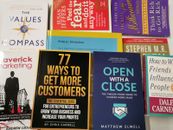 Geschäftsbücherpaket - Denkweise, Führung, Finanzen x 10 Bücher