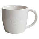 Starbucks Tazza da caffè Bianco Coffee Cup Mug Classic White Collectors Venti 20oz