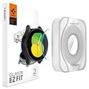 Spigen Tempered Glass Screen Protector [Glas.tR EZ FIT] designed for Galaxy Watch 5 (44mm) / Galaxy Watch 4 (44mm) - 2 Pack