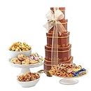 Broadway Basketeers Shiva Gift Tower - A Sympathy Gift