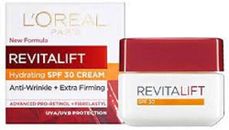 L'Oreal Paris Revitalift Day Cream Anti-Wrinkle Moisturiser Hydrate SPF 30, 50Ml