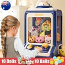 Automatic Doll Machine Coin Operated Mini Claw Catch Play Game Gifts Kids Toys