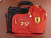 Maleta Ordenador + Gorra + Colgante Porta Tapones Ferrari Vodafone Schumacher
