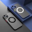 For Apple iPhone 15 14 13 12 11 Pro Max Case Mag Safe Magnetic Camera Lens Cover