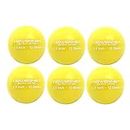 PowerNet 2.8" Weighted Hitting Batting Training Balls (6 Pack) | 12 oz Yellow | Build Strength and Muscle | Improve Technique and Form | Baseball Size | Enhance Hand-Eye Coordination