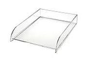 OSCO ASLT-1 Clear Acrylic Stacking Letter Tray