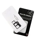 2pcs 4 in1 SIM Card Adapter For iPhone 5 nano sim adapter set SIM Card Full sim card adapter for