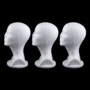 3Pcs Female Foam Mannequin Head Display Kopfmodell für Perücken Brille Display