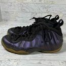 Nike Air Foamposite One Shoes Mens 10 Eggplant Purple Lace Up 314996-008