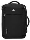 COSMUS Agility Black Convertible Standard Backpack Messenger Bag Shoulder Bag Laptop Case Handbag Business Briefcase Multi Functional Travel Bag Fits 15.6 Inch Laptop