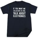 Electronics T-shirt Funny Electronic Guy Engineer Birthday Christmas Gift Tee