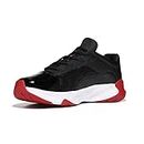 Big Kid's Air Jordan 11 Comfort Low Black/White-Gym Red (DM0851 005), Black/White/Gym Red, 7 Big Kid
