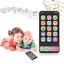 Baby Toy 12 18-60 Months,Montessori Toys for 1 2 Year Old,Learning Toy Play Cell Phone with 8 Functions and Dazzling Lights for Toddler Baby Kids 18-36 Months Boy Girl 2 3 4 Year Old