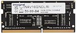 Integral 16GB DDR4 RAM 2400MHz SODIMM Computer portatile/Notebook, Memoria PC4-19200