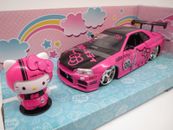 Dickie Toys Nissan Skyline GTR (Hello Kitty) 1:24 ¡EMBALAJE ORIGINAL!