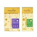 Honey Twigs Natural Honey | Himalayan Multi Floral Honey and Lemon Honey, 320g(240g + 80g - 40 Twigs) | Infused with Natural Ingredients | Pure Honey | No Added Color | No Preservatives