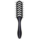 Denman Flexible Vent Brush for Blow Drying - Styling Hair Brush for Wet Dry Curly Thick Straight Hair - For Women and Men (Black), (F200TEPT)