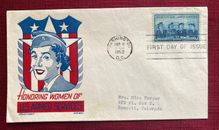 JOHN'S DEALS - US 1952 FDC SC #1013 - WOMEN IN ARMED SERVICES -CACHET CRAFT/BOLL