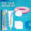 Kits de pegamento de parche de reparación de pinchazos de PVC adhesivo para cama de aire/barco/sofá inflable EE. UU.