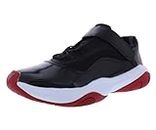Nike Kids Air Jordan 11 Comfort Low (gs) Basketball Shoes, Black/White/Gym Red, 1 US