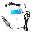 Car Thermometer Outside Car Thermometer Inside Outside Digital 12V Sports Fan Outdoor Thermometers