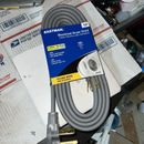 Eastman 61252 3-Prong Electric Dryer Cord 30 Amps, 10 Ft Length, Grey