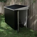 4' x 8' Steel Garden Storage Shed Metal Tool House with Lock and 2 Air Vents