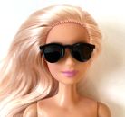 Barbie Reisepuppe SPIELZEUG Zubehör - schwarze Sonnenbrille für Katzenauge