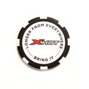 NEW Callaway X-Hot/X-Bomb Black/White Poker Chip Ball Marker XHot/XBomb