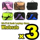 3x New 17.3" 17" 16.4" 15.6" Inch Laptop Notebook carrying briefcase bag case