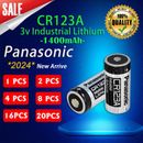 CR123A Panasonic Industrial 3V Lithium Battery DL123A for Arlo Camera *2024 New*