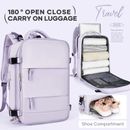 Mochila de viaje para mujer, mochila de mano, mochila portátil aprobada por la TSA para vuelo