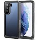BengUp for Samsung Galaxy S21 Fe 5G Waterproof Shockproof Case Heavy Duty with Built-in Screen Protector, Compatible with Fingerprint Sensor, Full Body Drop Protection Cover for Samsung S21 Fe