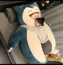 Funda de almohada Pokémon Snorlax Bean Bag Peluche Gigante Sin Rellenos 200 CM 80 Pulgadas Nueva