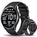 Smartwatch Damen Herren,Smartwatch mit Telefonfunktion 1.43" AMOLED Touchscreen,Uhren Fitness Tracker IP68 Wasserdicht/Blutsauerstoff/Sportuhr Aktivitätstracker für Android/iOS