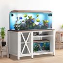 Heavy Duty Metal Aquarium Stand with Power Outlets for 55-75 Gallon Fish Tank