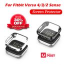 For Fitbit Versa 4 Versa 3 2 Sense 2 1 Screen Protector Full Soft TPU Case Cover