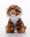 The Petting Zoo Tiger Stuffed Animal Plushie, Gifts for Kids, Wild Onez Babiez Zoo Animals, Orange Tiger Plush Toy 6 inches