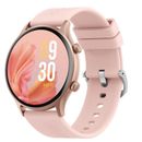 Pink Smart Watch 1.39'' Bluetooth IP67 Heart Rate Fitness Tracker for Men Women